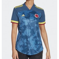 Camisa de time de futebol Colômbia Replicas 2º Equipamento Feminina 2022 Manga Curta